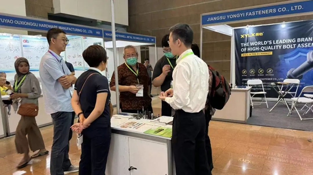 邢钢产品亮相首届东南亚紧固件专业展