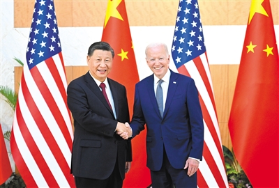 习近平同美国总统拜登在巴厘岛举行会晤