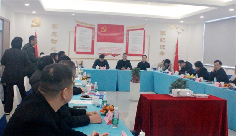 国家民政部领导来温州市紧固件行业协会调研