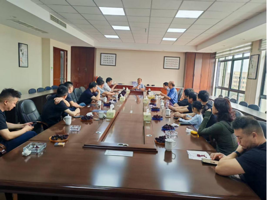 协会会长带队考察调研会员企业