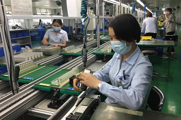 订单同比增五成！狮山这家企业优先生产防疫产品零部件
