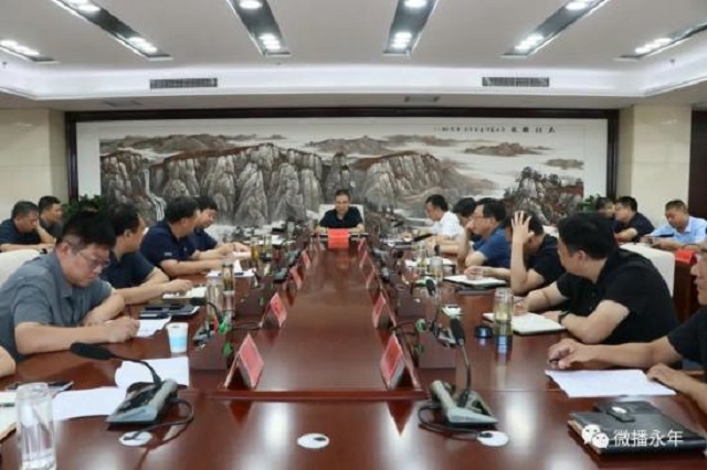 马洪广研究谋划永年紧固件产业跨区协作工作